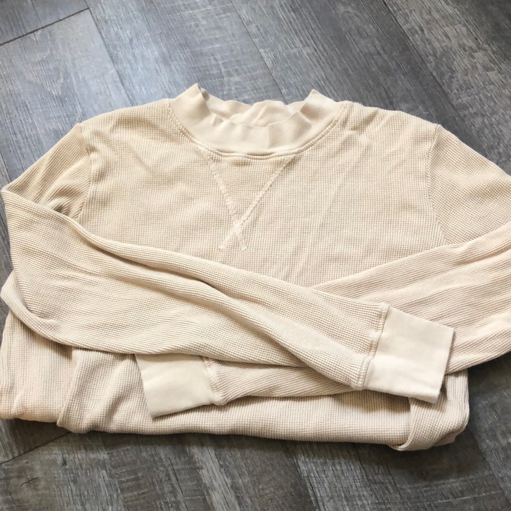 Mate The Label Thermal Boxy Crop Small